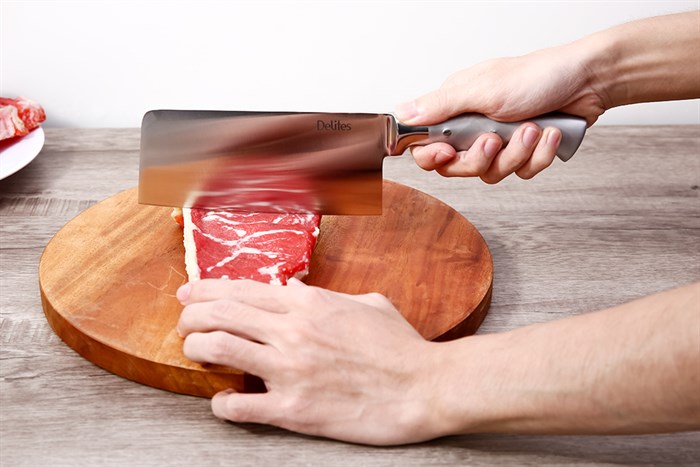 Dao chặt inox Delites TD001- P Màu Trắng