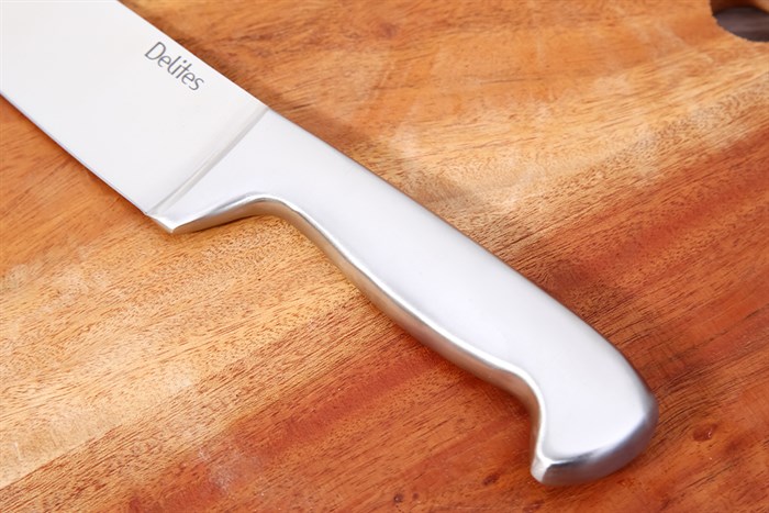 Dao thái inox Delites B2109-A Màu Trắng