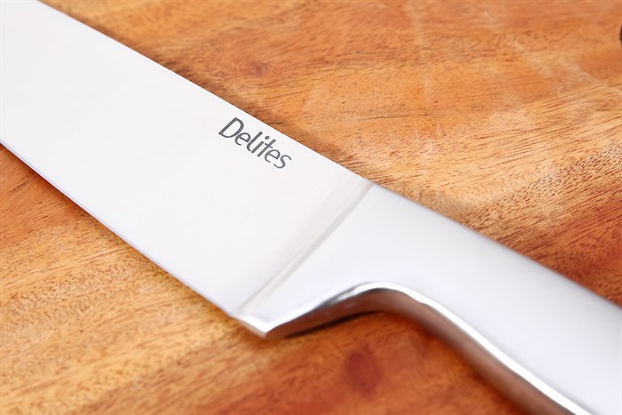 Dao thái inox Delites B2109-A Màu Trắng