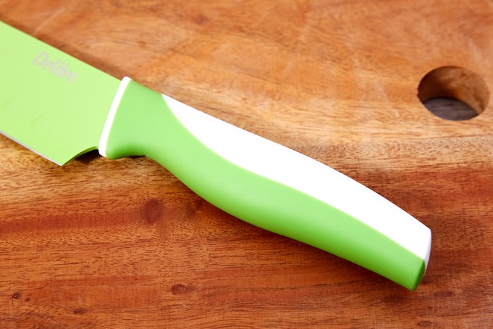 Dao thái inox Delites PT1103-Q Màu Xanh lá