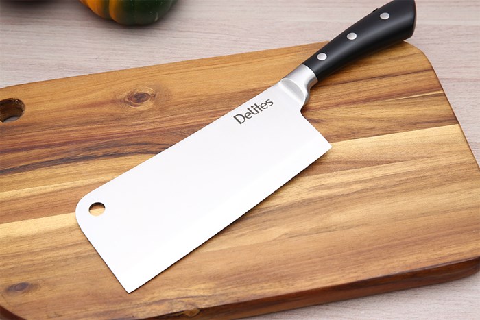 Dao chặt inox Delites LK-2102 Màu Đen
