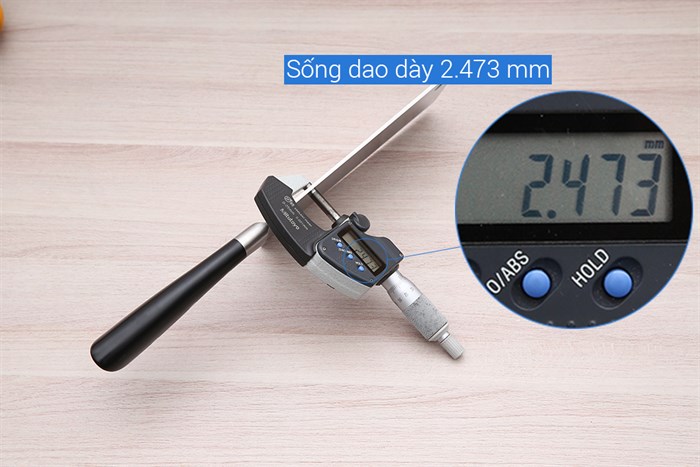 Dao chặt inox Delites LK-2102 Màu Đen