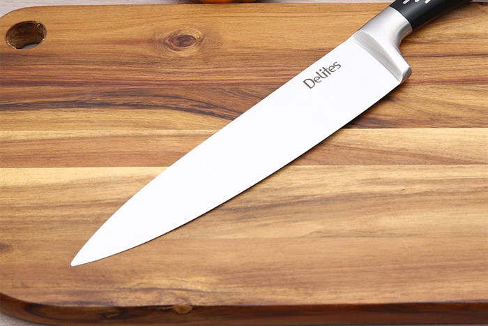 Dao thái inox Delites LK-2103 Màu Đen
