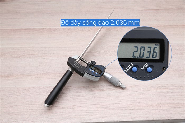 Dao thái inox Delites LK-2103 Màu Đen