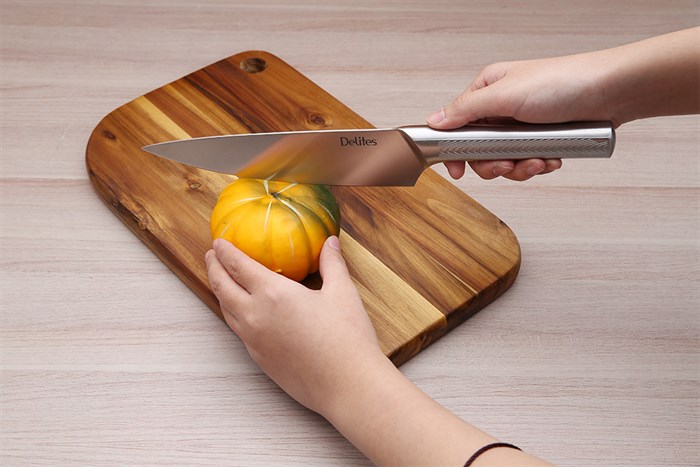 Dao thái inox Delites LK-2104 Màu Trắng