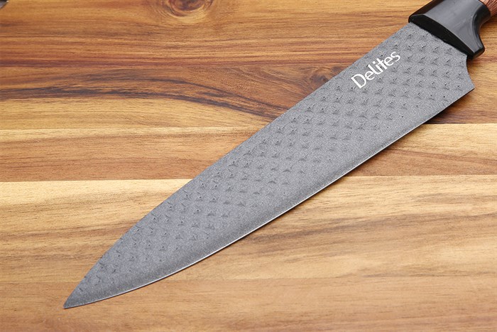 Dao thái inox Delites LK-2105 Màu Nâu