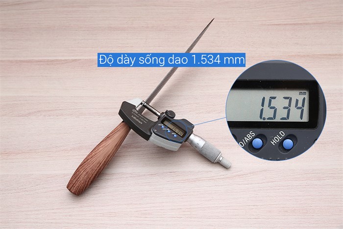 Dao thái inox Delites LK-2105 Màu Nâu