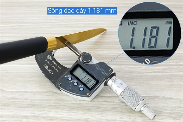 Dao gọt inox Delites LD-KB011TUT Màu Đen