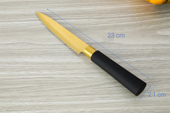 Dao gọt inox Delites LD-KB011TUT Màu Đen