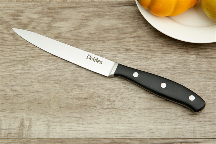 Dao gọt inox Delites LK-2207A Màu Đen