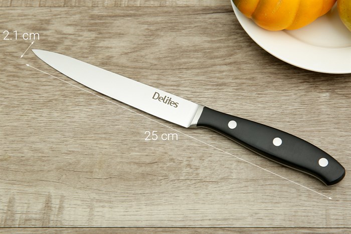 Dao gọt inox Delites LK-2207A Màu Đen