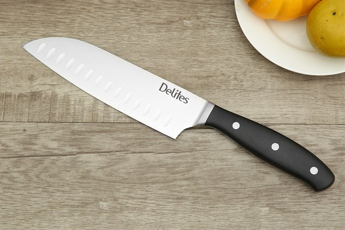 Dao thái inox Delites LK-2207B Màu Đen