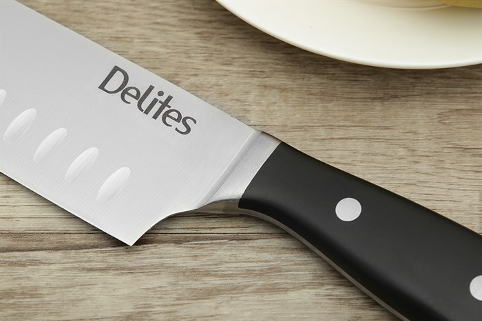 Dao thái inox Delites LK-2207B Màu Đen
