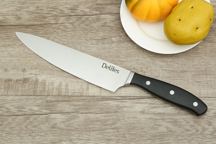 Dao thái inox Delites LK-2207C Màu Đen