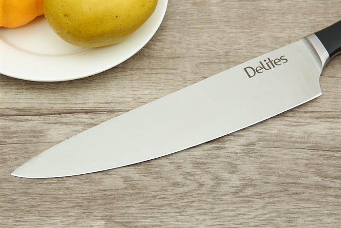 Dao thái inox Delites LK-2207C Màu Đen