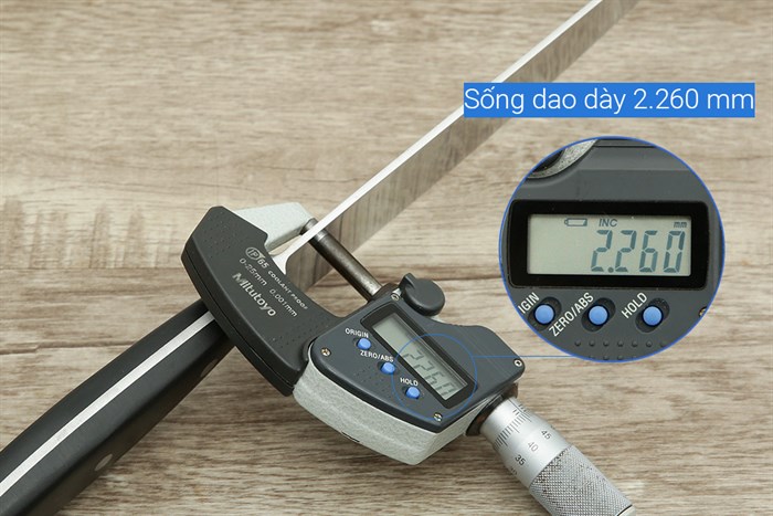 Dao thái inox Delites LK-2207C Màu Đen