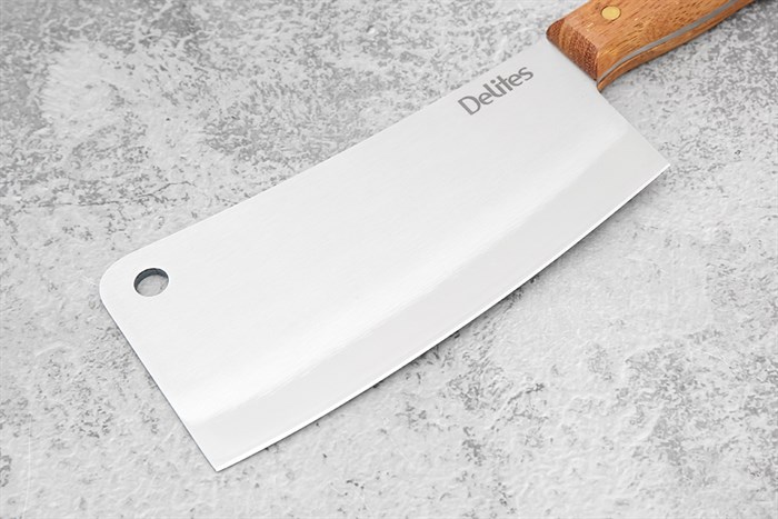 Dao chặt inox Delites CW-KF24 Màu Nâu
