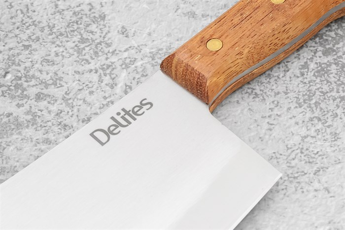Dao chặt inox Delites CW-KF24 Màu Nâu