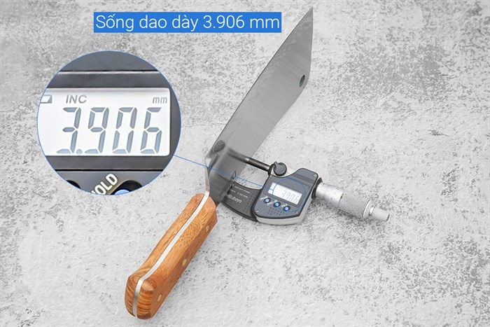 Dao chặt inox Delites CW-KF24 Màu Nâu