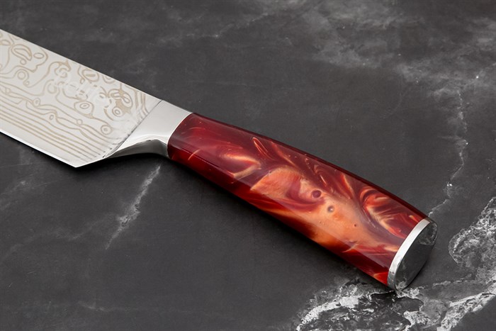 Dao thái inox Delites CW-KF81 Màu Nâu