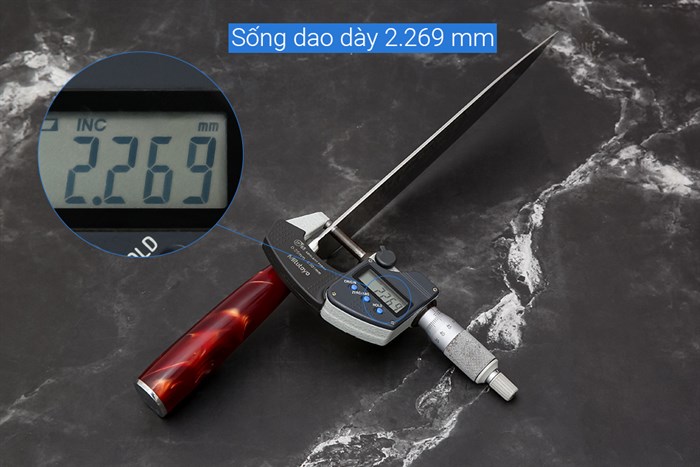 Dao thái inox Delites CW-KF81 Màu Nâu