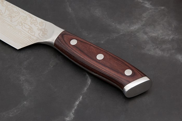 Dao thái inox Delites CW-KF83 Màu Nâu