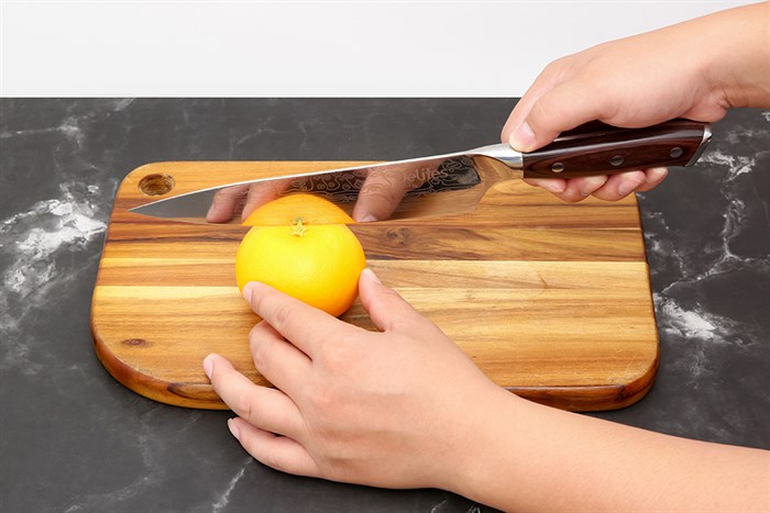 Dao thái inox Delites CW-KF83 Màu Nâu