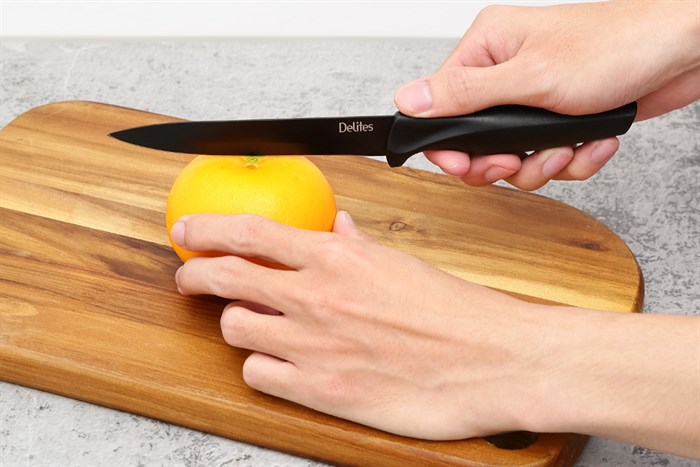 Dao gọt inox Delites PT2116-E Màu Đen