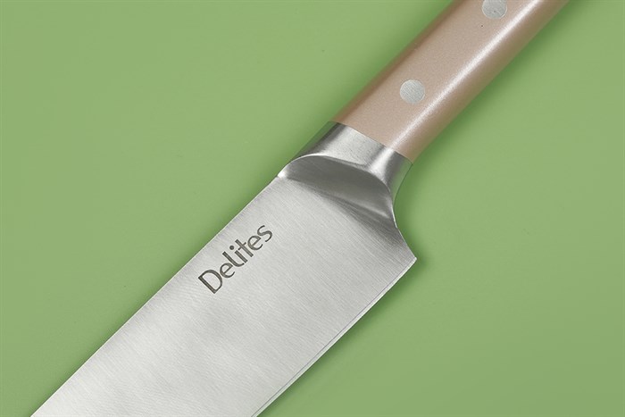 Dao thái inox Delites LK 2306 Màu Hồng