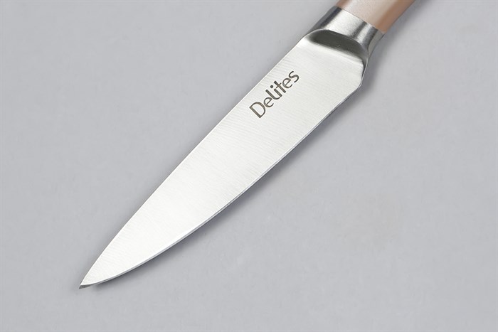 Dao gọt inox Delites LK 2307 Màu Hồng