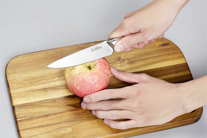 Dao gọt inox Delites LK 2307 Màu Hồng