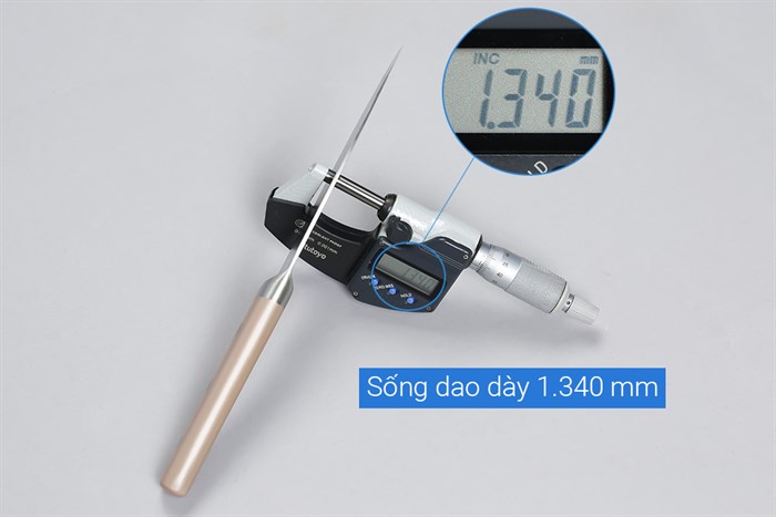 Dao gọt inox Delites LK 2307 Màu Hồng