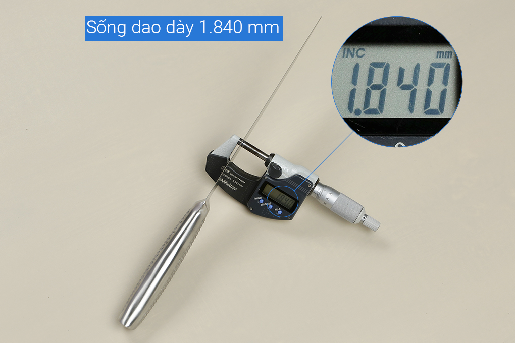 Dao thái inox Delites LK 2308 Màu Bạc