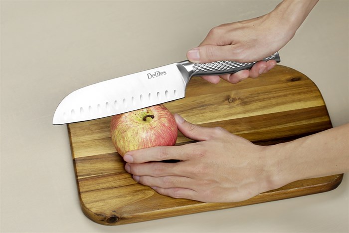 Dao thái inox Delites LK 2309 Màu Bạc