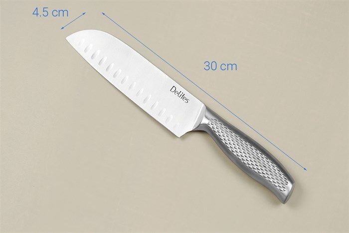 Dao thái inox Delites LK 2309 Màu Bạc