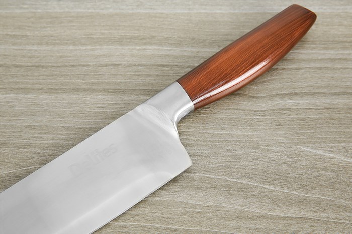 Dao thái inox Delites CW-H031 Màu Nâu