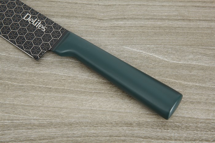 Dao thái inox Delites CW-H033 Màu Xanh