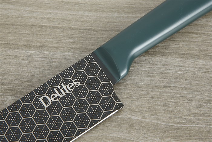 Dao thái inox Delites CW-H033 Màu Xanh