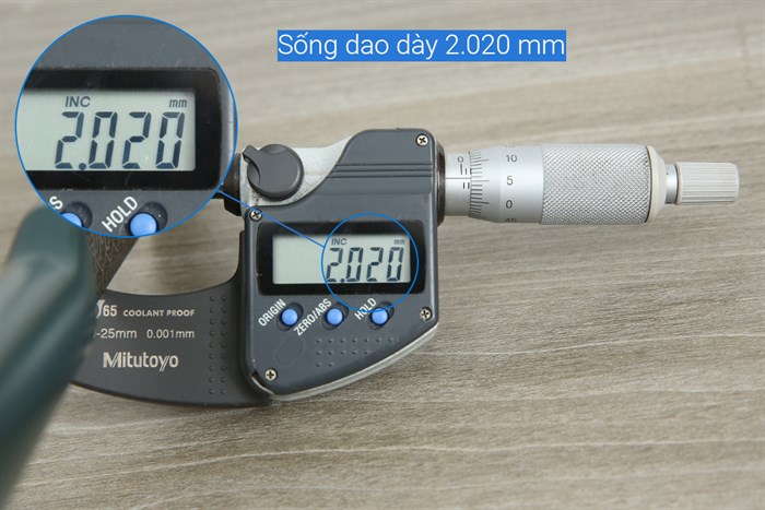 Dao thái inox Delites CW-H033 Màu Xanh