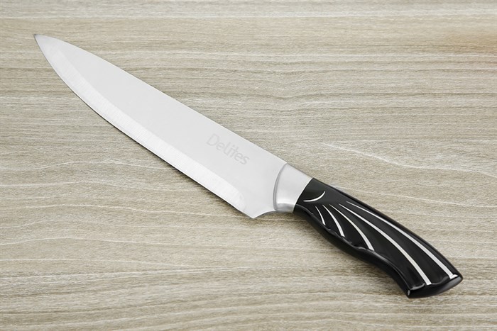 Dao thái inox Delites CW-H034 Màu Đen