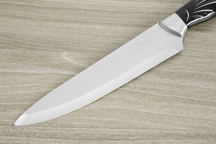 Dao thái inox Delites CW-H034 Màu Đen