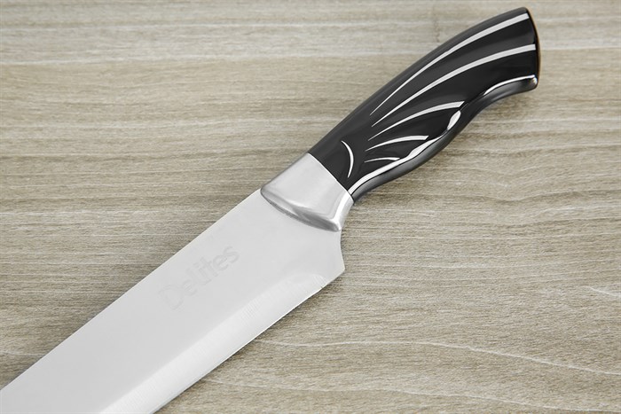 Dao thái inox Delites CW-H034 Màu Đen