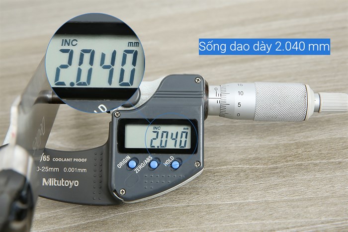 Dao thái inox Delites CW-H034 Màu Đen