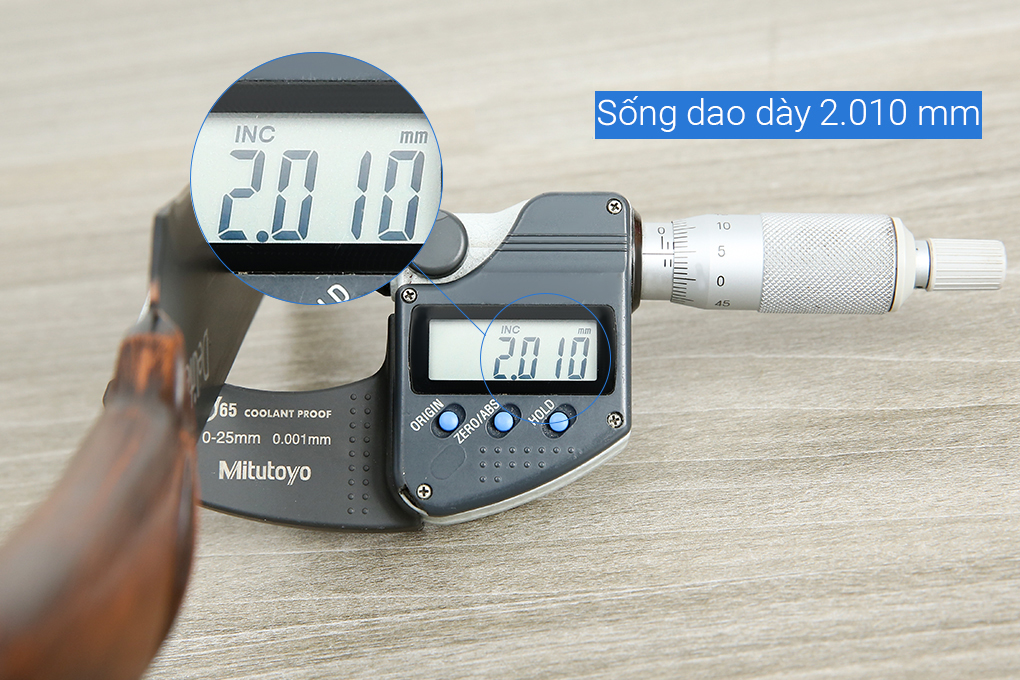 Dao thái inox Delites CW-H030 Màu Nâu
