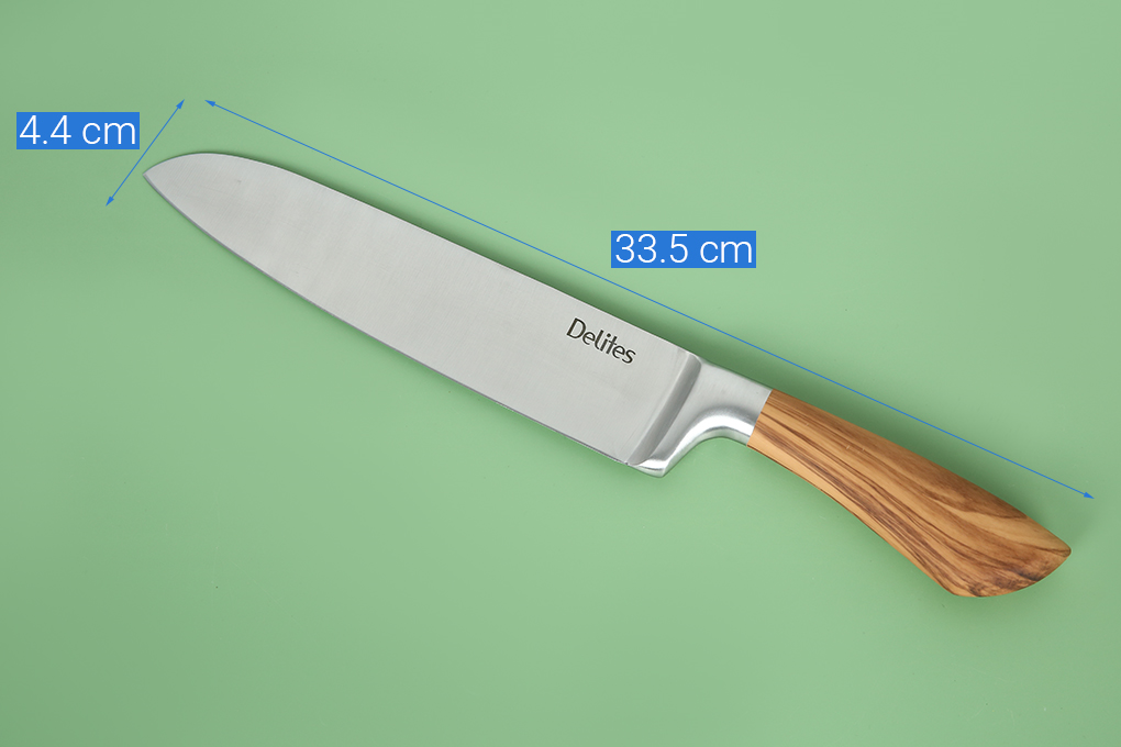 Bộ dao inox Delites LK2310-W Màu Nâu nhạt