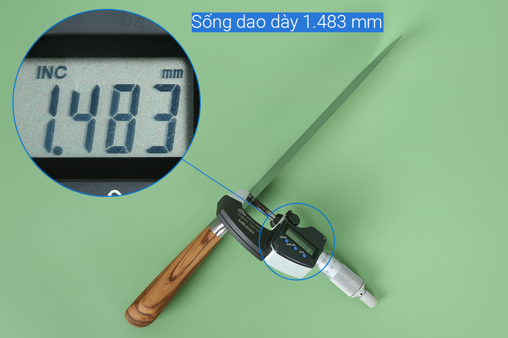 Bộ dao inox Delites LK2310-W Màu Nâu nhạt