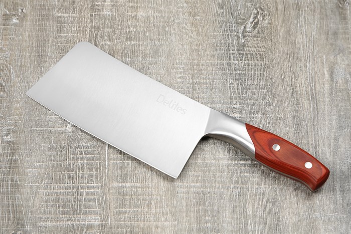 Dao chặt inox Delites CF7172 Màu Nâu