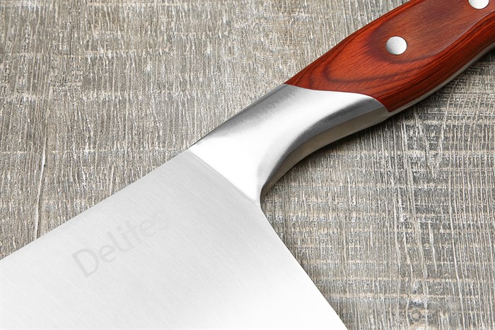 Dao chặt inox Delites CF7172 Màu Nâu