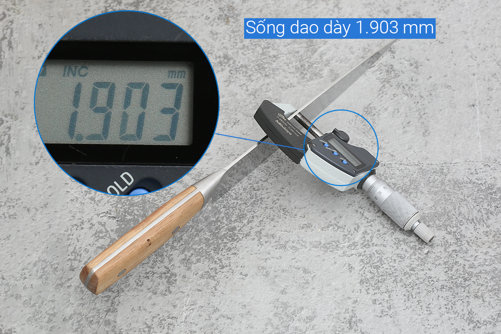 Dao thái inox Delites CW-F046-1 - 7
