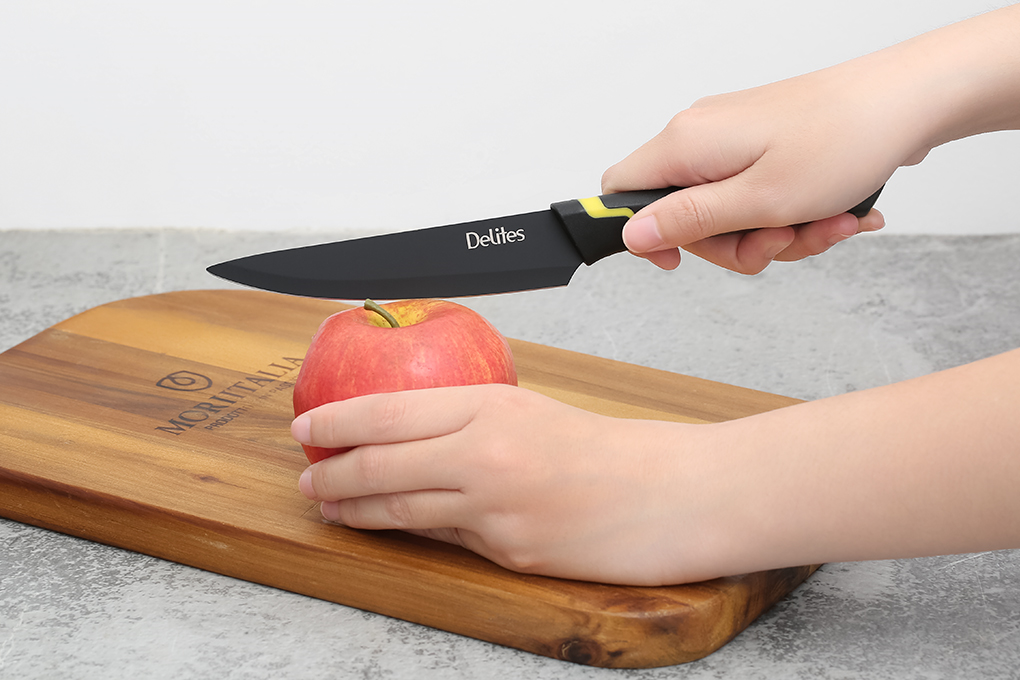 Dao gọt inox Delites CW-P033-2 Màu Đen